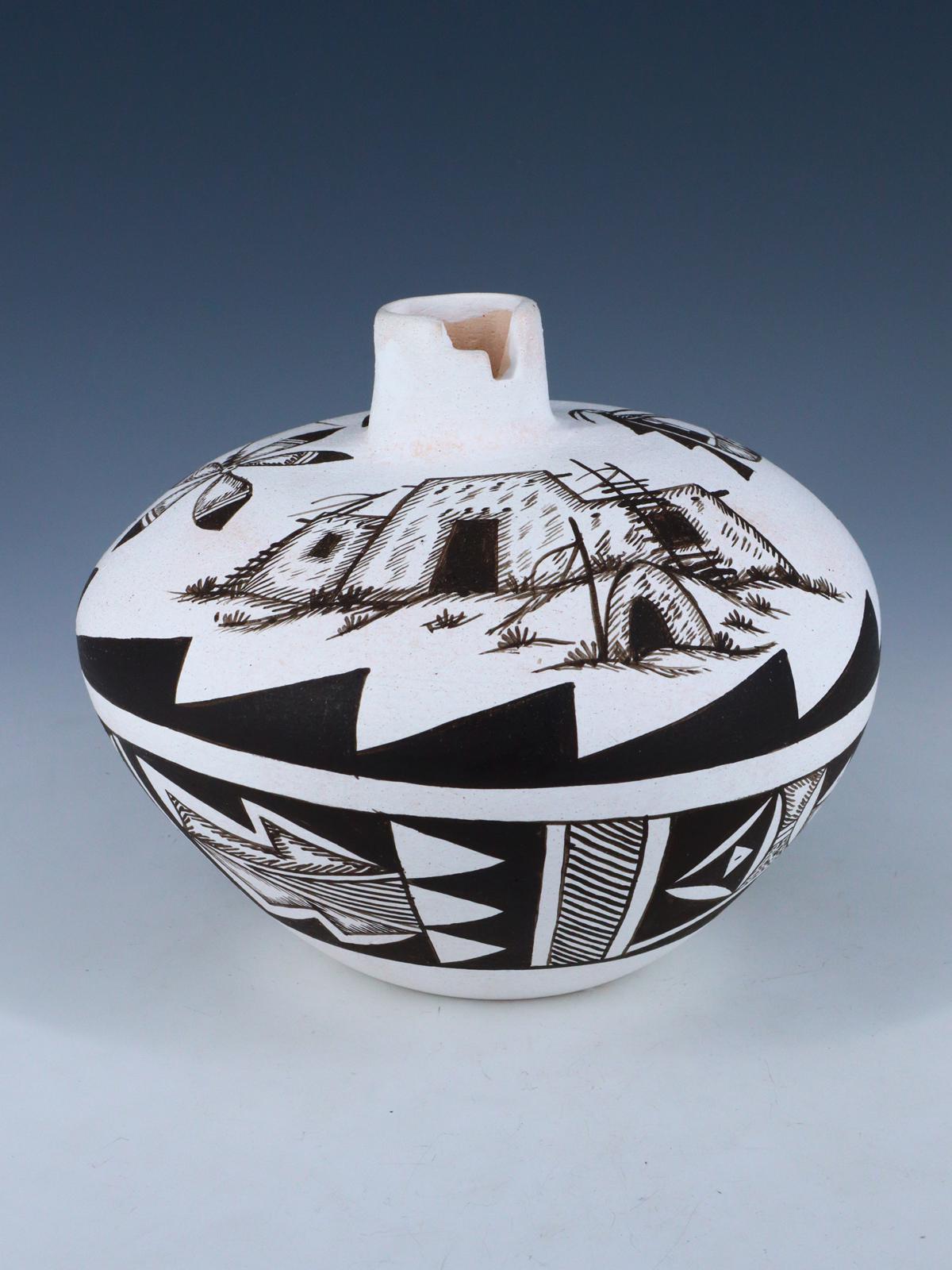 Acoma Style Hand Coiled Pottery - PuebloDirect.com