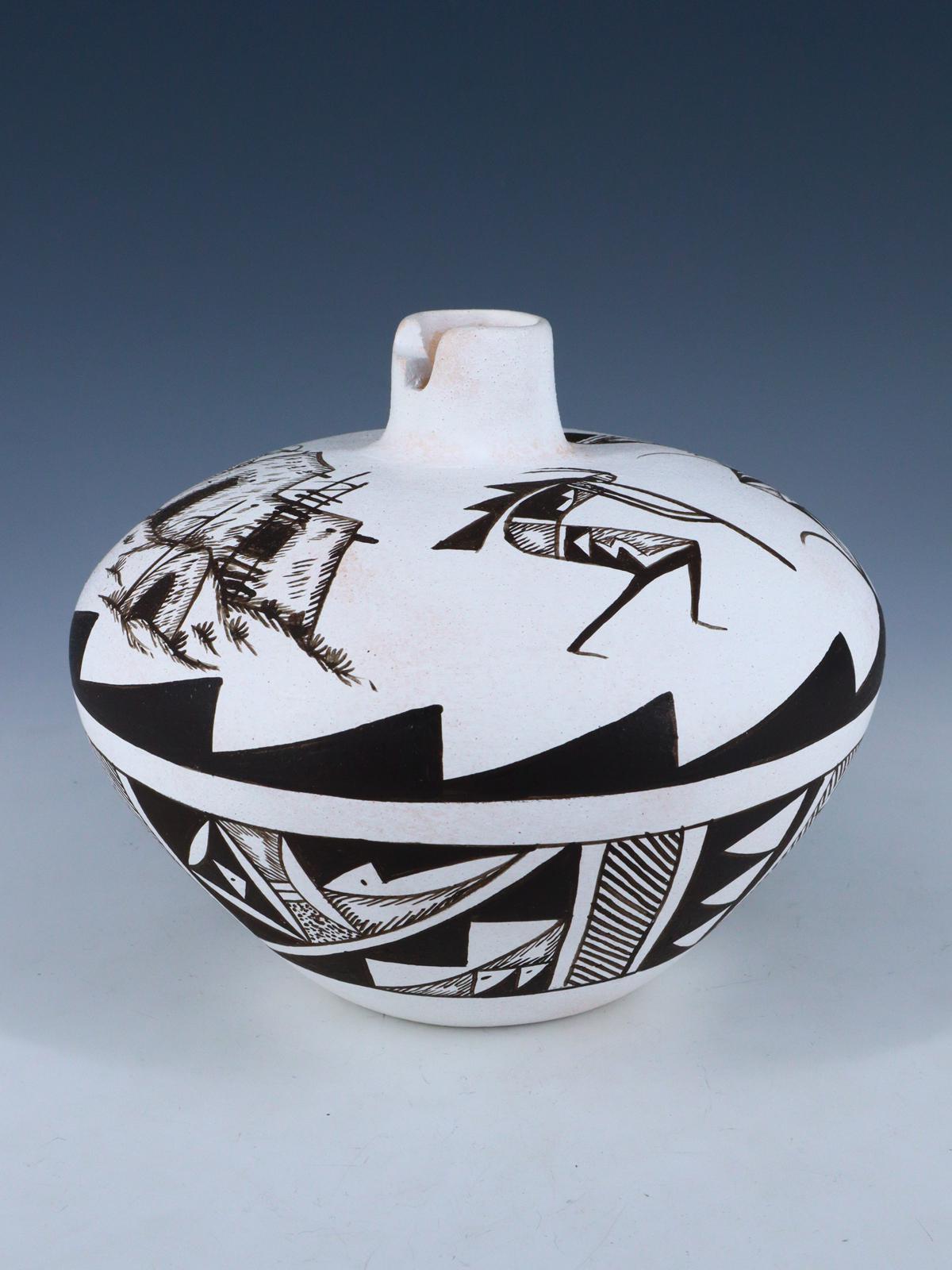 Acoma Style Hand Coiled Pottery - PuebloDirect.com