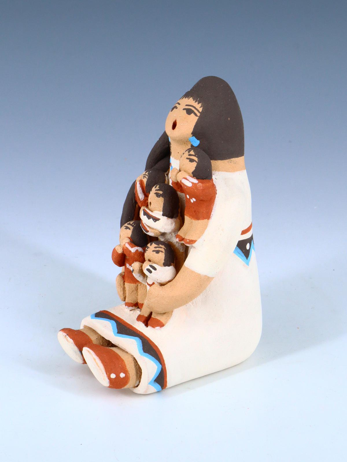 Jemez Pueblo Pottery 5 Baby Storyteller Doll - PuebloDirect.com