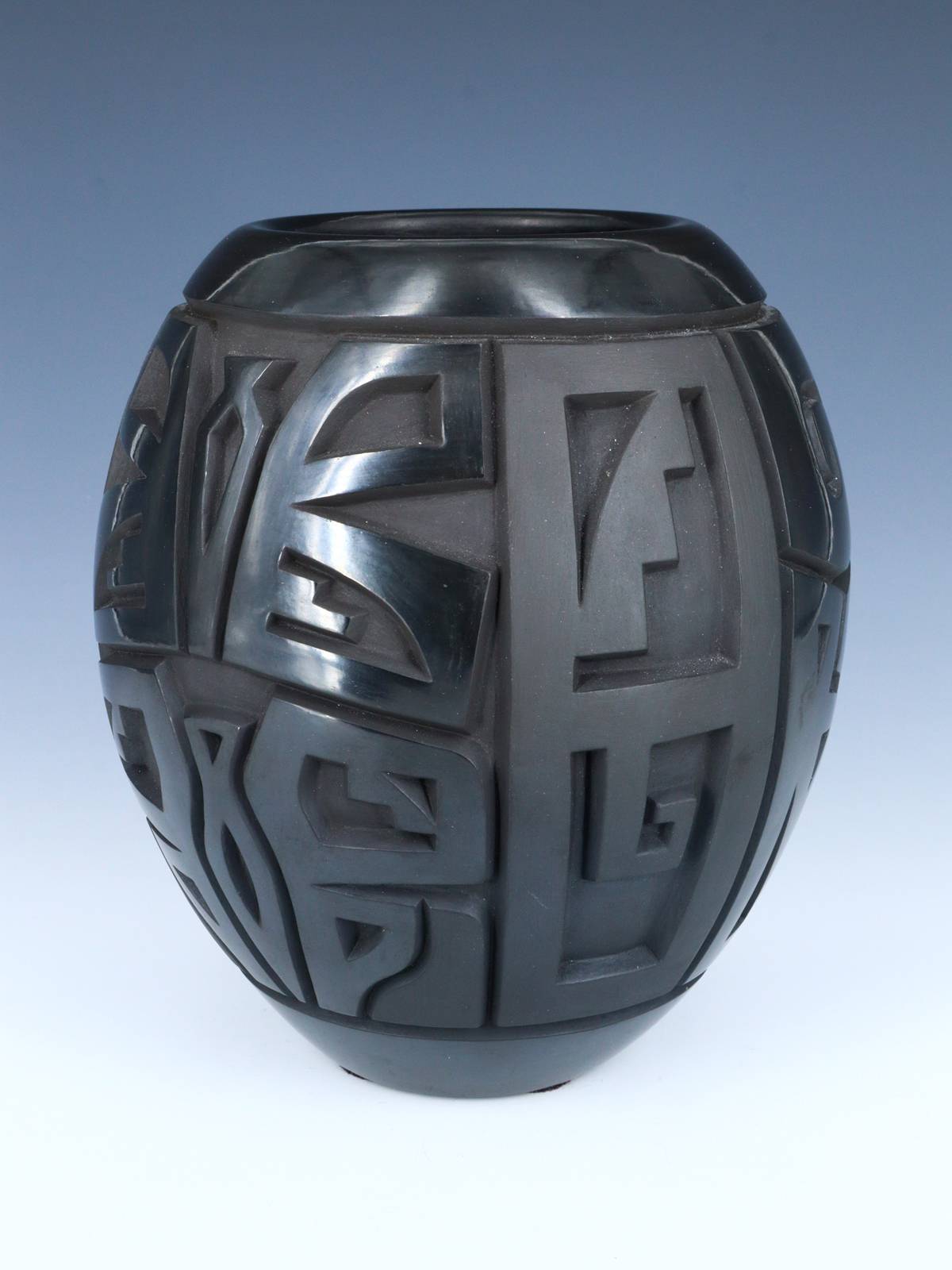 Vintage Santa Clara Pueblo Hand Coiled Pottery - PuebloDirect.com