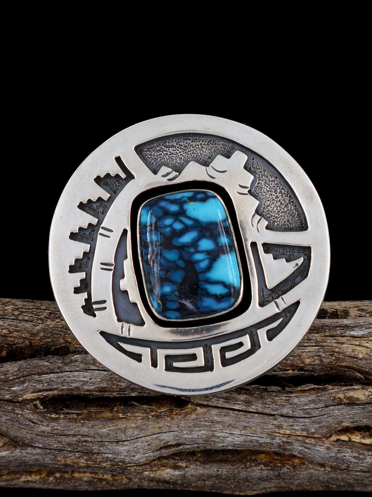 Native American Hubei Turquoise Ring, Size 6 1/2 - PuebloDirect.com
