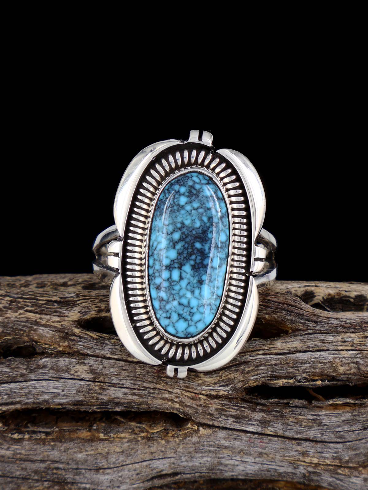 Bague turquoise Dry Creek, taille 6 1/2