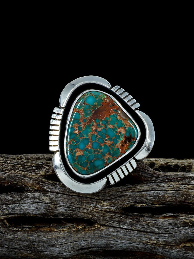 Native American Royston Turquoise Ring, Size 7 1/2 - PuebloDirect.com