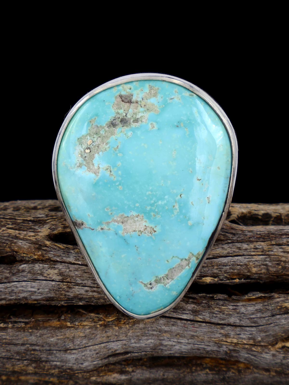 Native American Turquoise Ring, Size 9 1/2