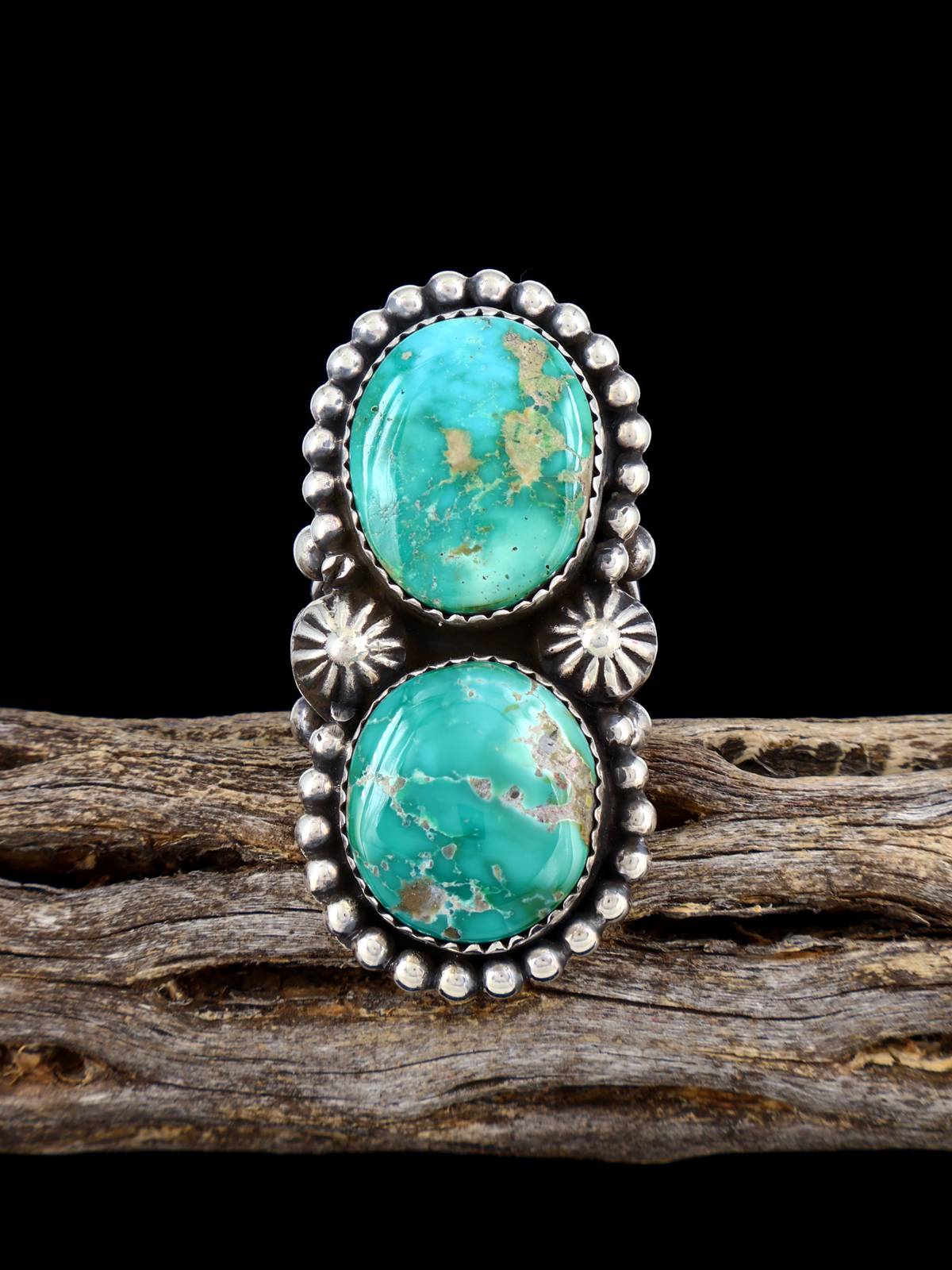 Navajo Royston Turquoise Ring, Size 7 1/2