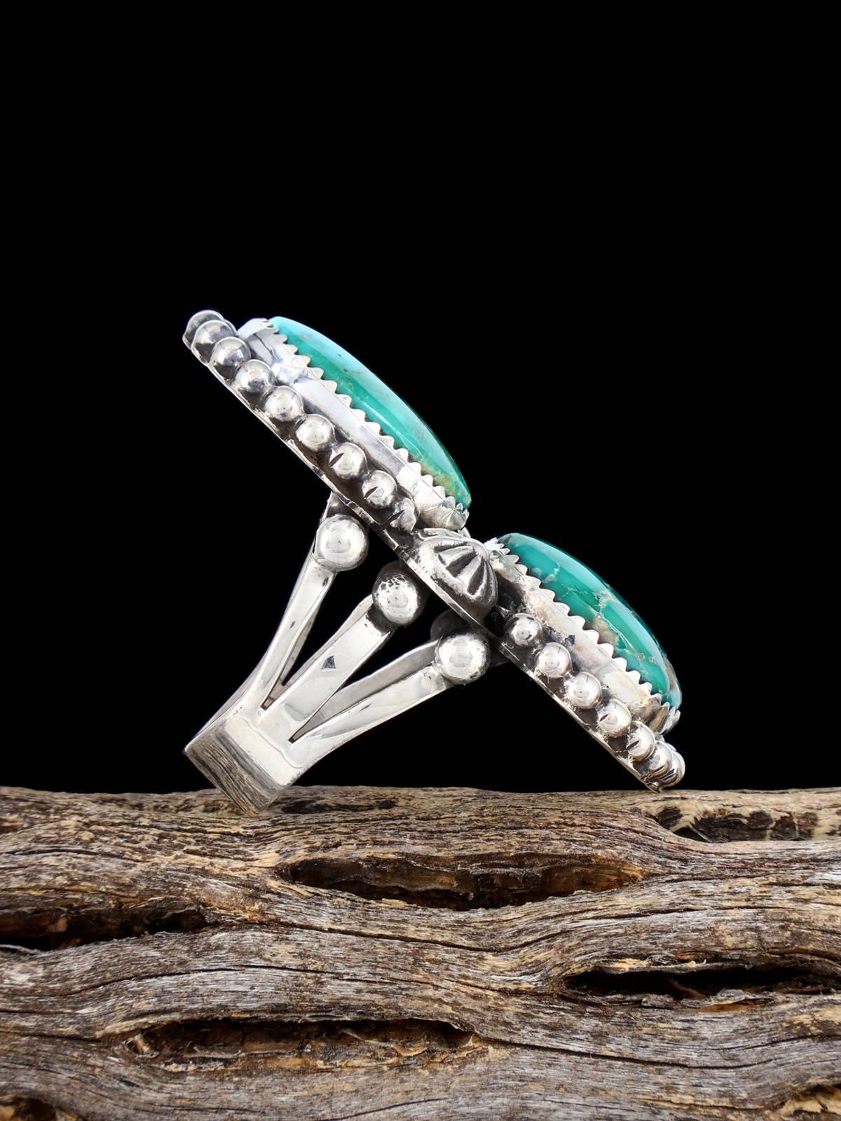 Navajo Royston Turquoise Ring, Size 7 1/2
