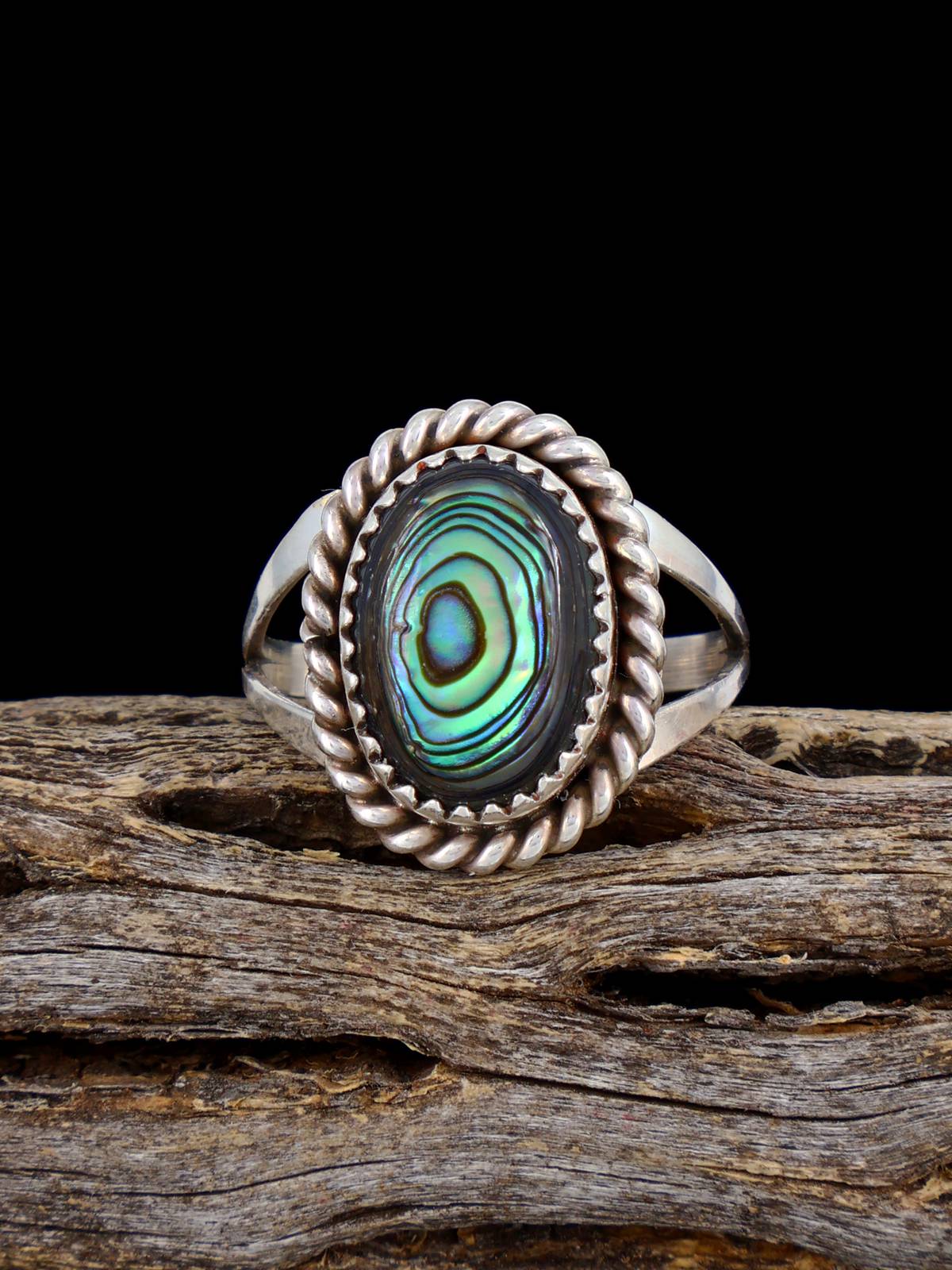 Anneau de corail méditerranéen Navajo, taille 8 1/2