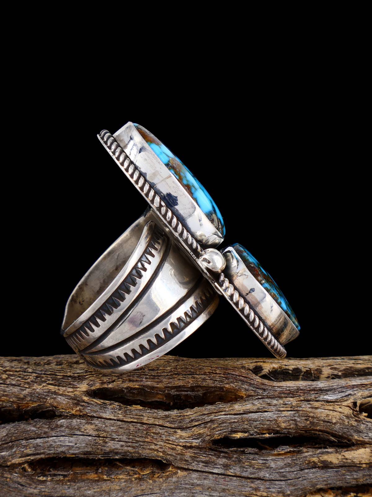Anillo Kingman Turquesa, Talla 8