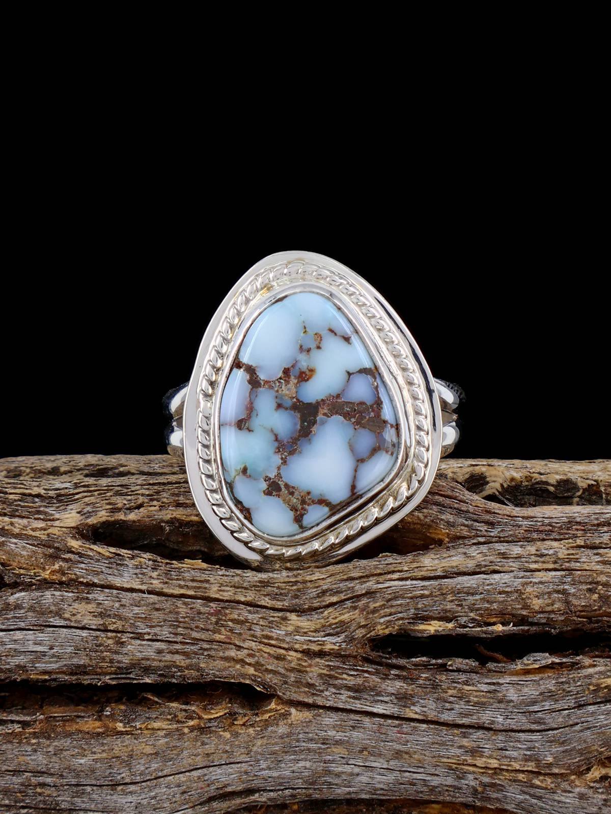 Bague turquoise Dry Creek, taille 6 1/2