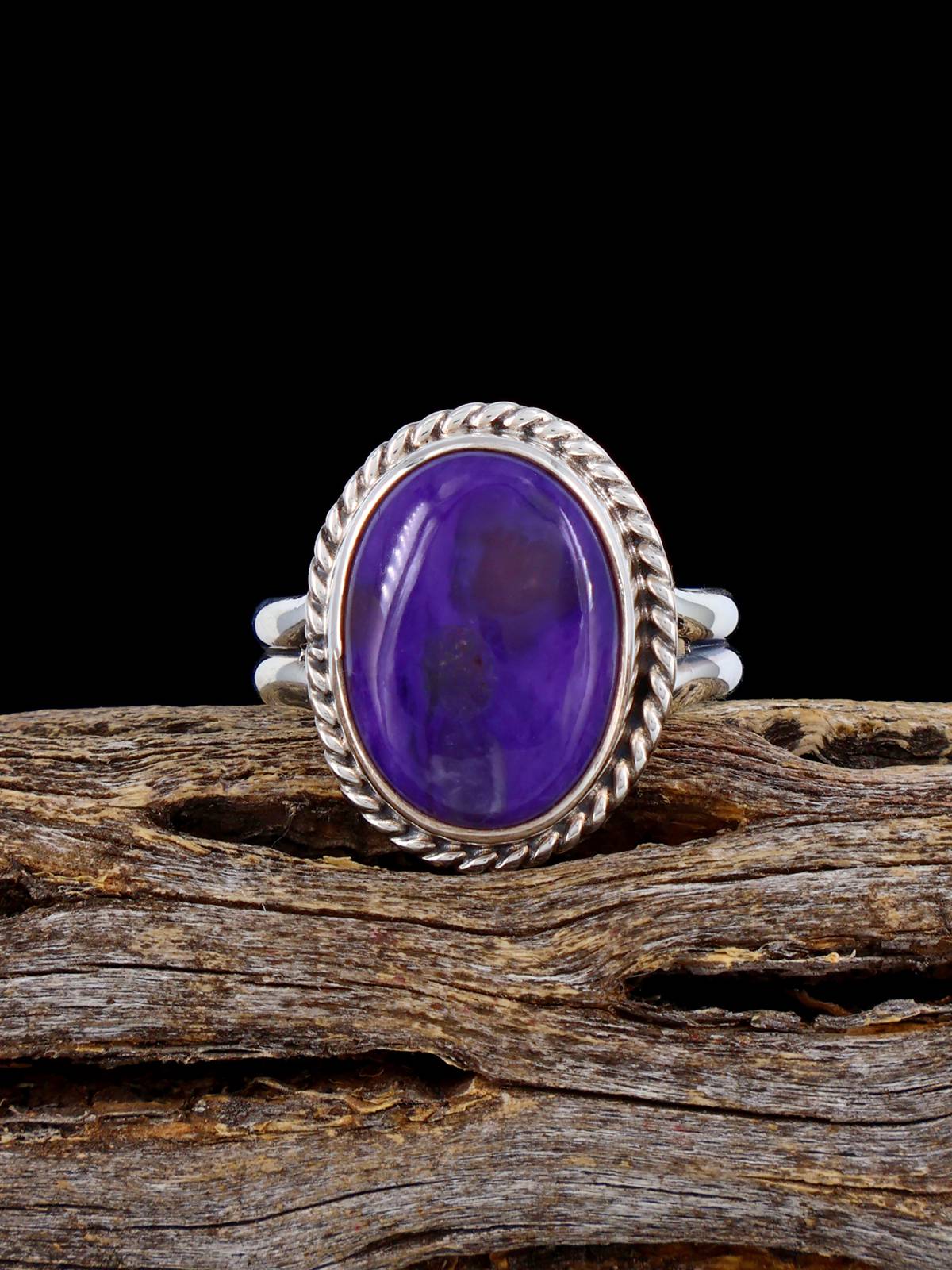 Bague Charoïte Navajo, Taille 6