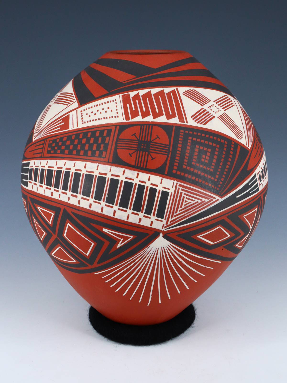 Hand Coiled Mata Ortiz Painted and Etched Pottery - PuebloDirect.com