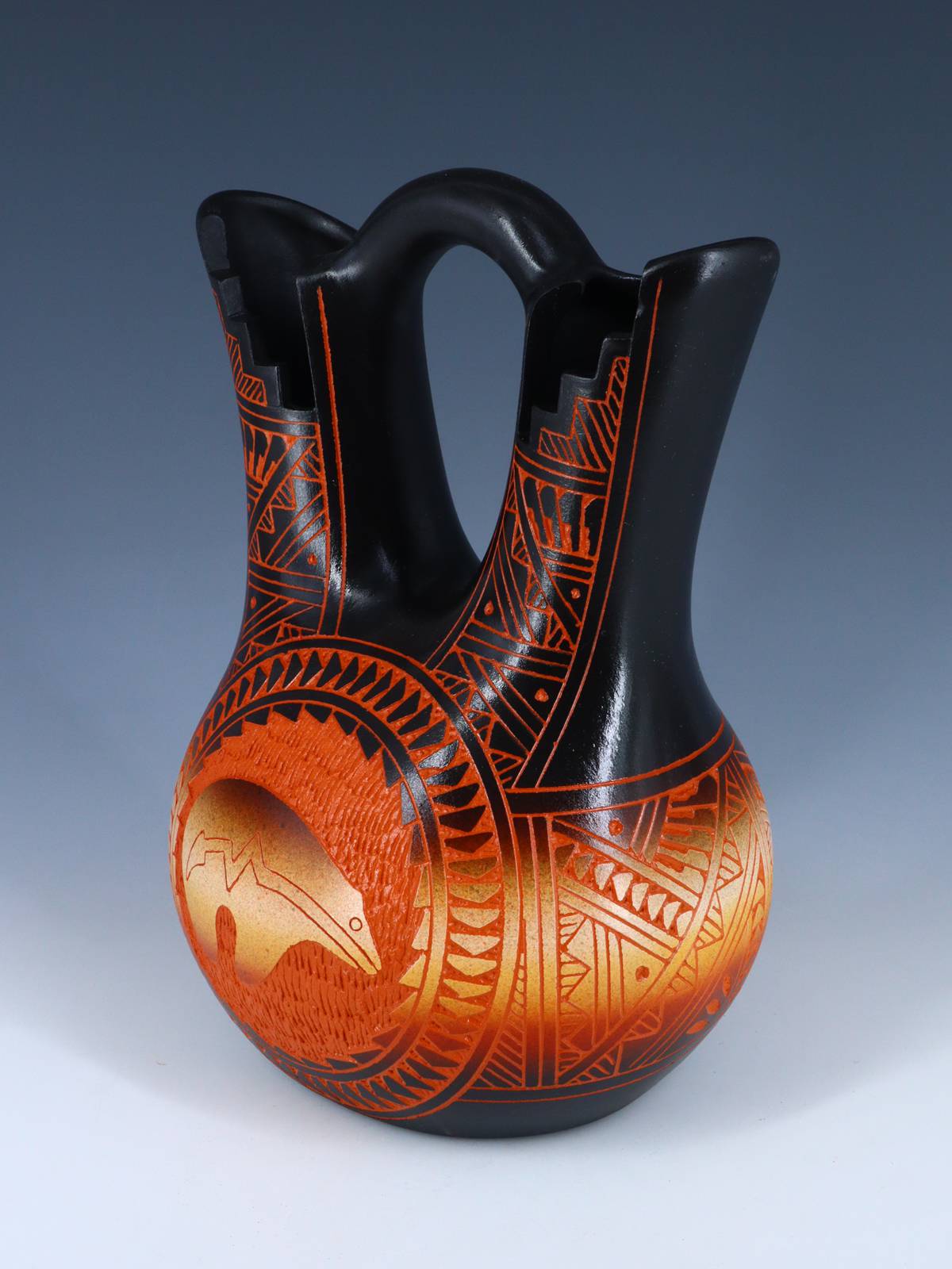 Acoma Pueblo Etched Pottery - PuebloDirect.com