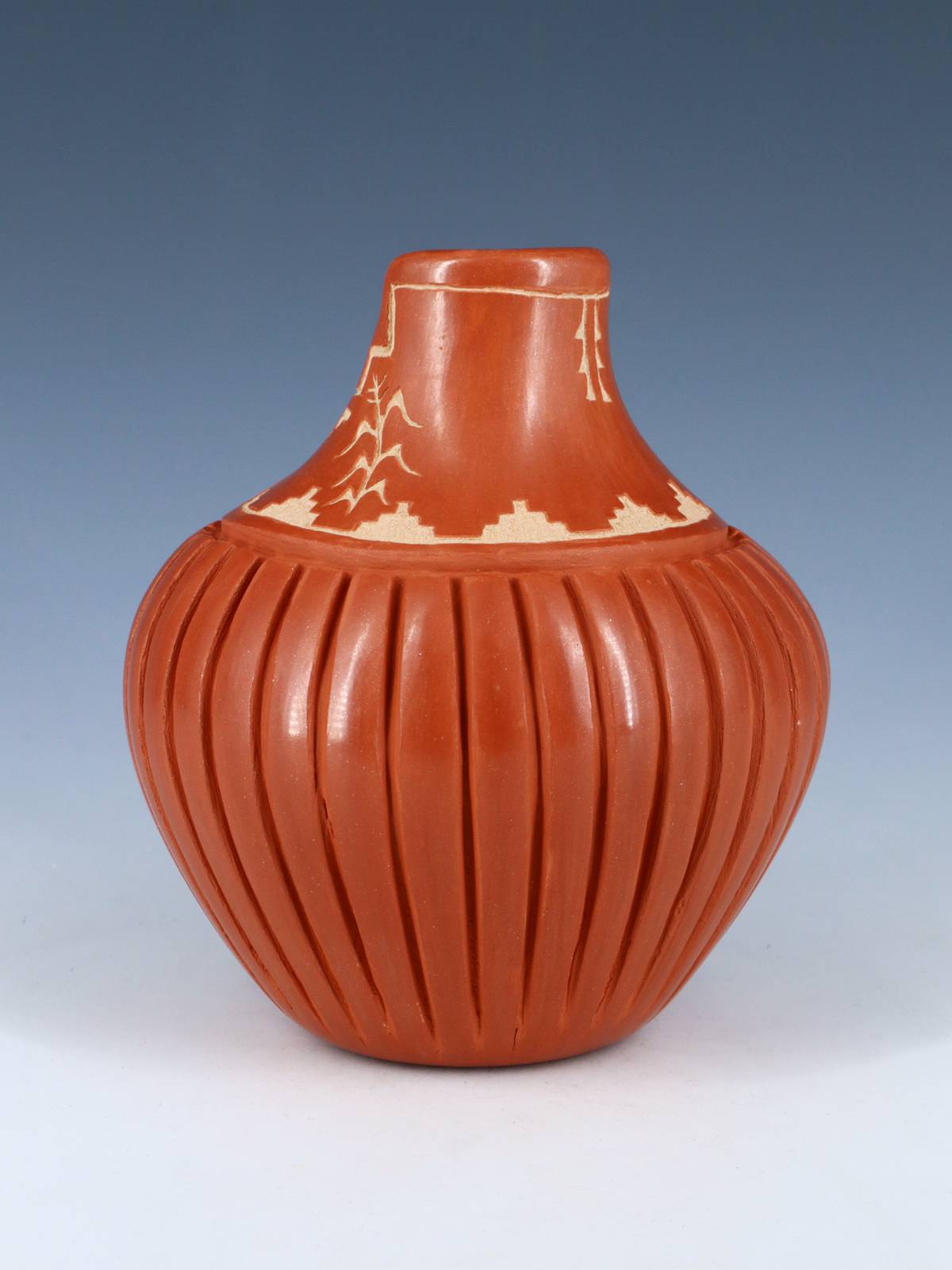 Etched Jemez Pueblo Pottery - PuebloDirect.com
