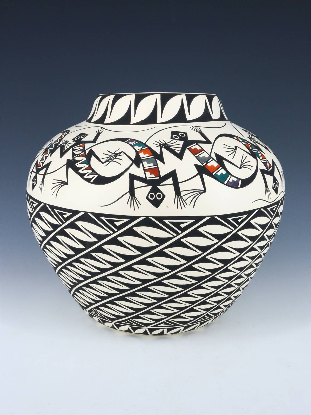 Acoma Pueblo Hand Painted Pottery - PuebloDirect.com