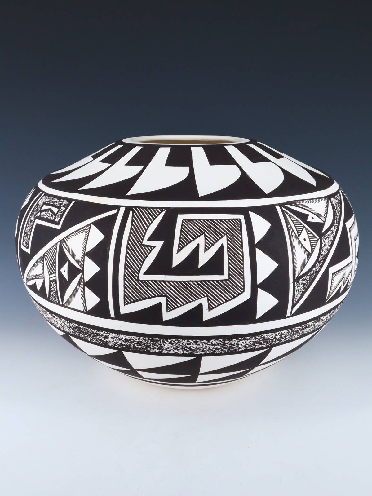 Acoma Style Hand Coiled Pottery - PuebloDirect.com