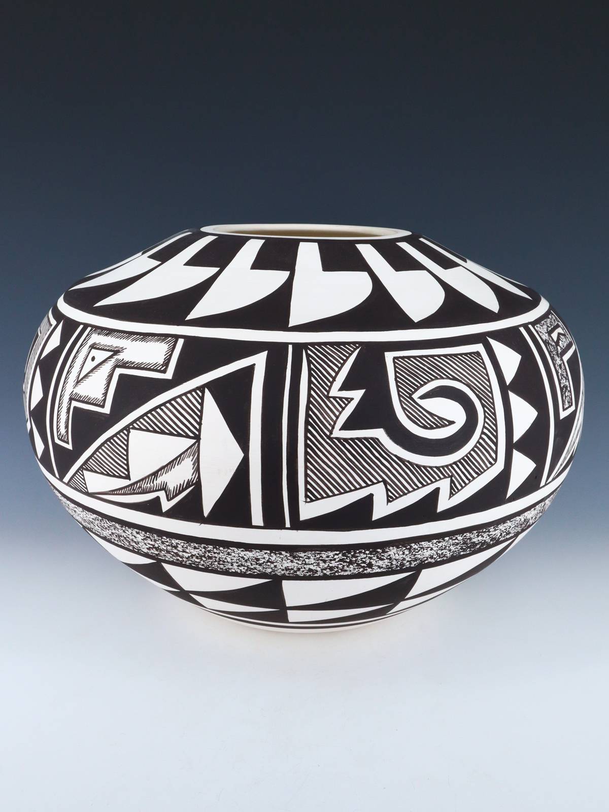 Acoma Style Hand Coiled Pottery - PuebloDirect.com