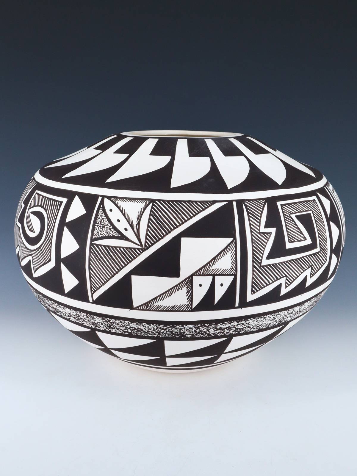 Acoma Style Hand Coiled Pottery - PuebloDirect.com