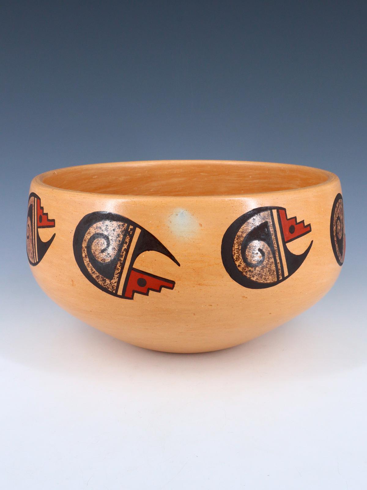 Hopi Hand Coiled Pottery Bowl - PuebloDirect.com