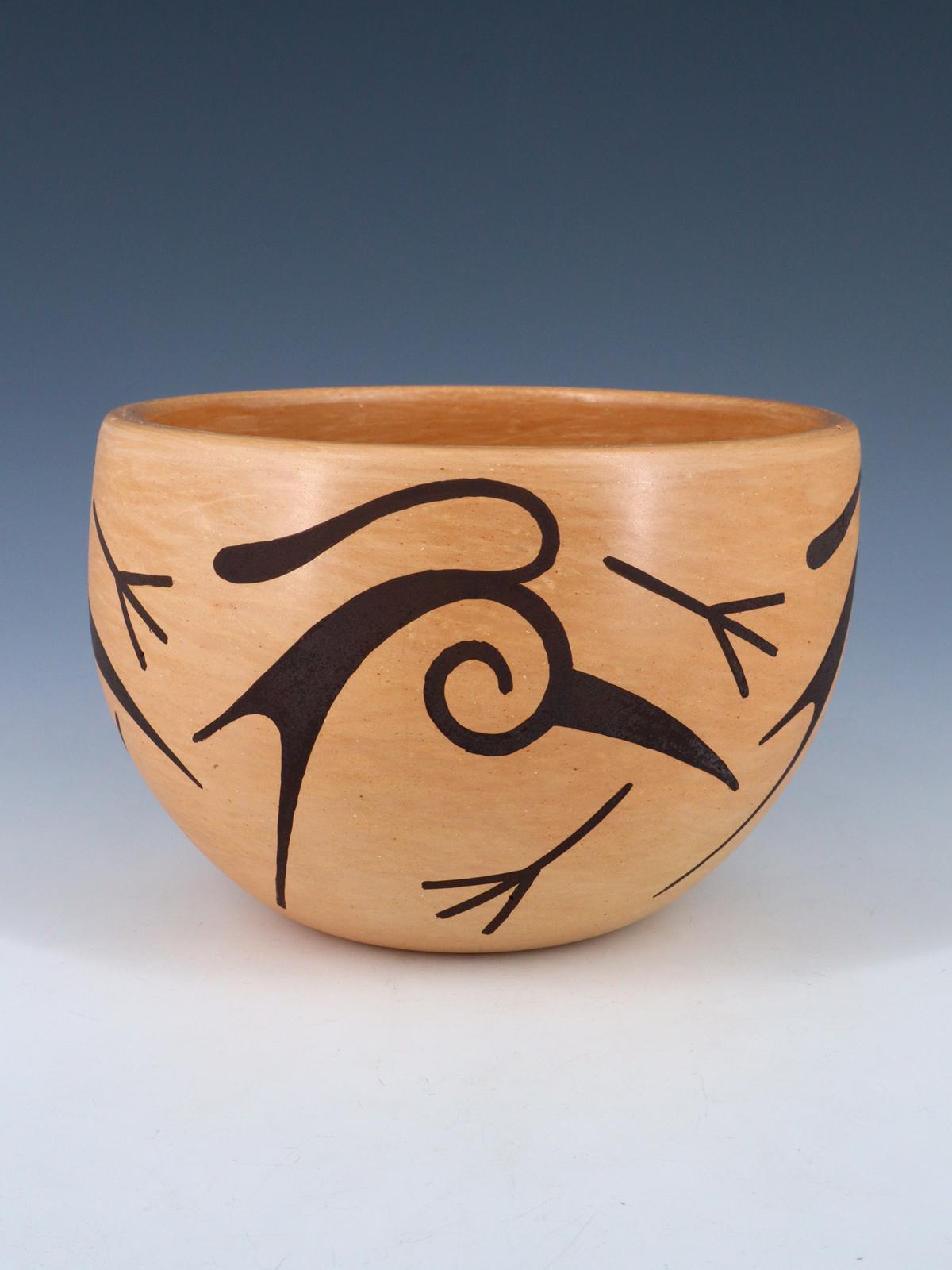 Hopi Hand Coiled Pottery Bowl - PuebloDirect.com