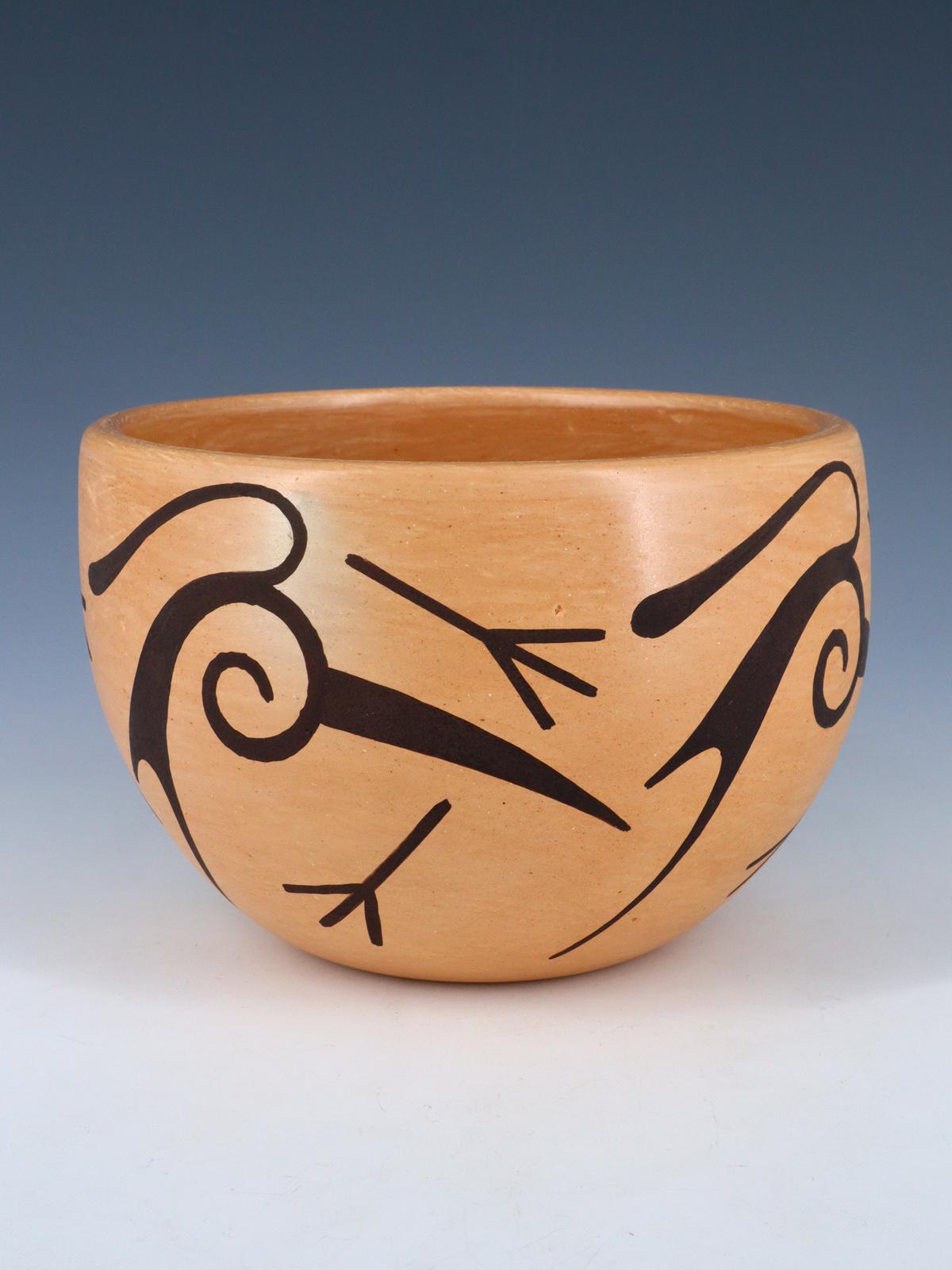 Hopi Hand Coiled Pottery Bowl - PuebloDirect.com