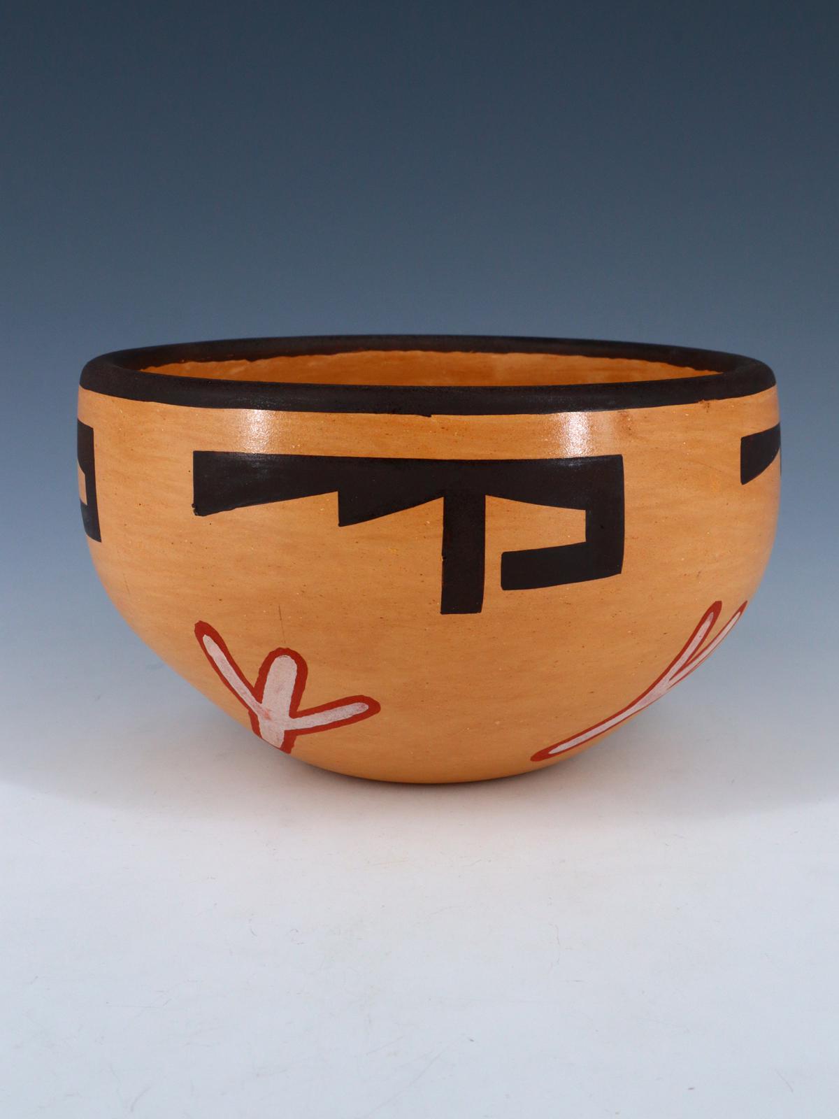 Hopi Hand Coiled Pottery Bowl - PuebloDirect.com