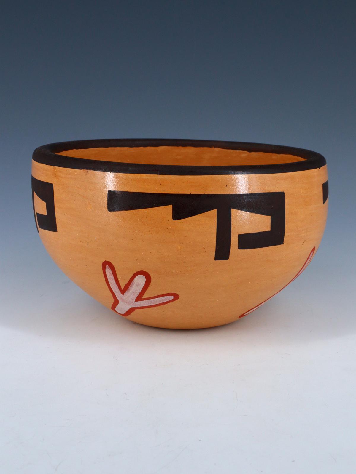 Hopi Hand Coiled Pottery Bowl - PuebloDirect.com
