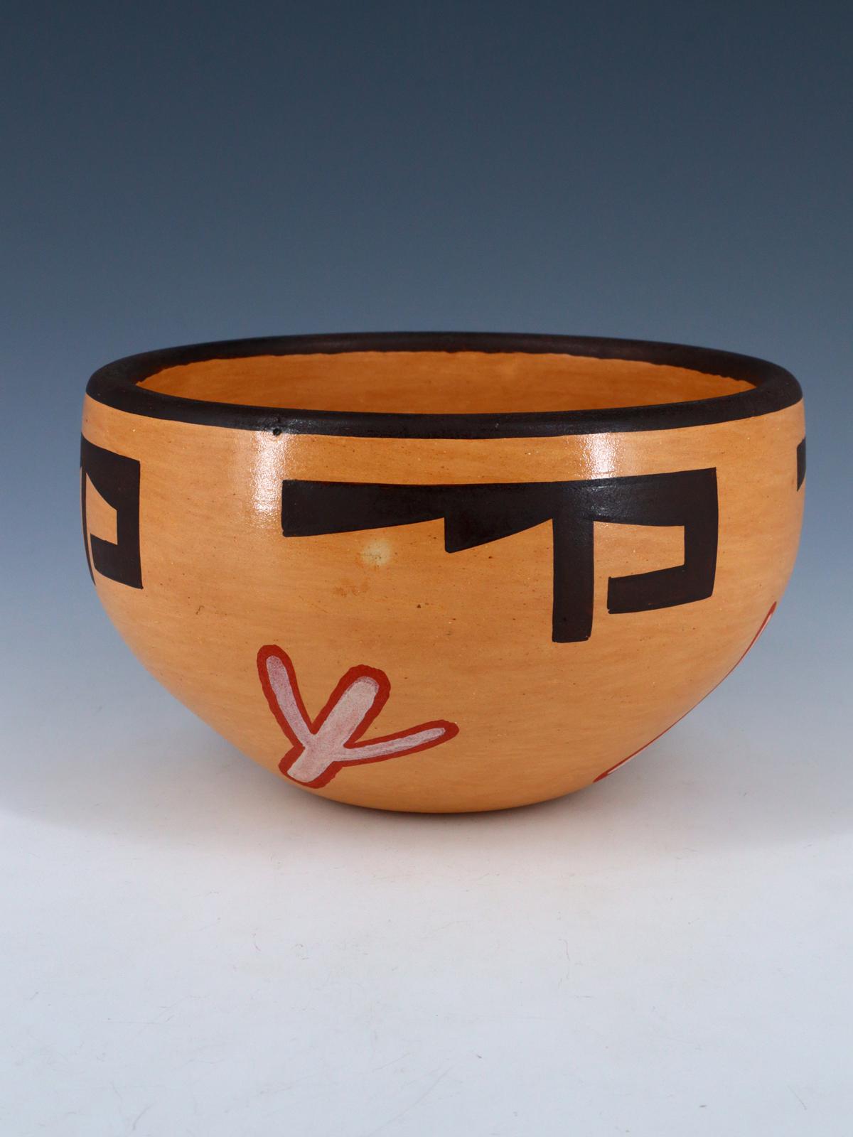 Hopi Hand Coiled Pottery Bowl - PuebloDirect.com