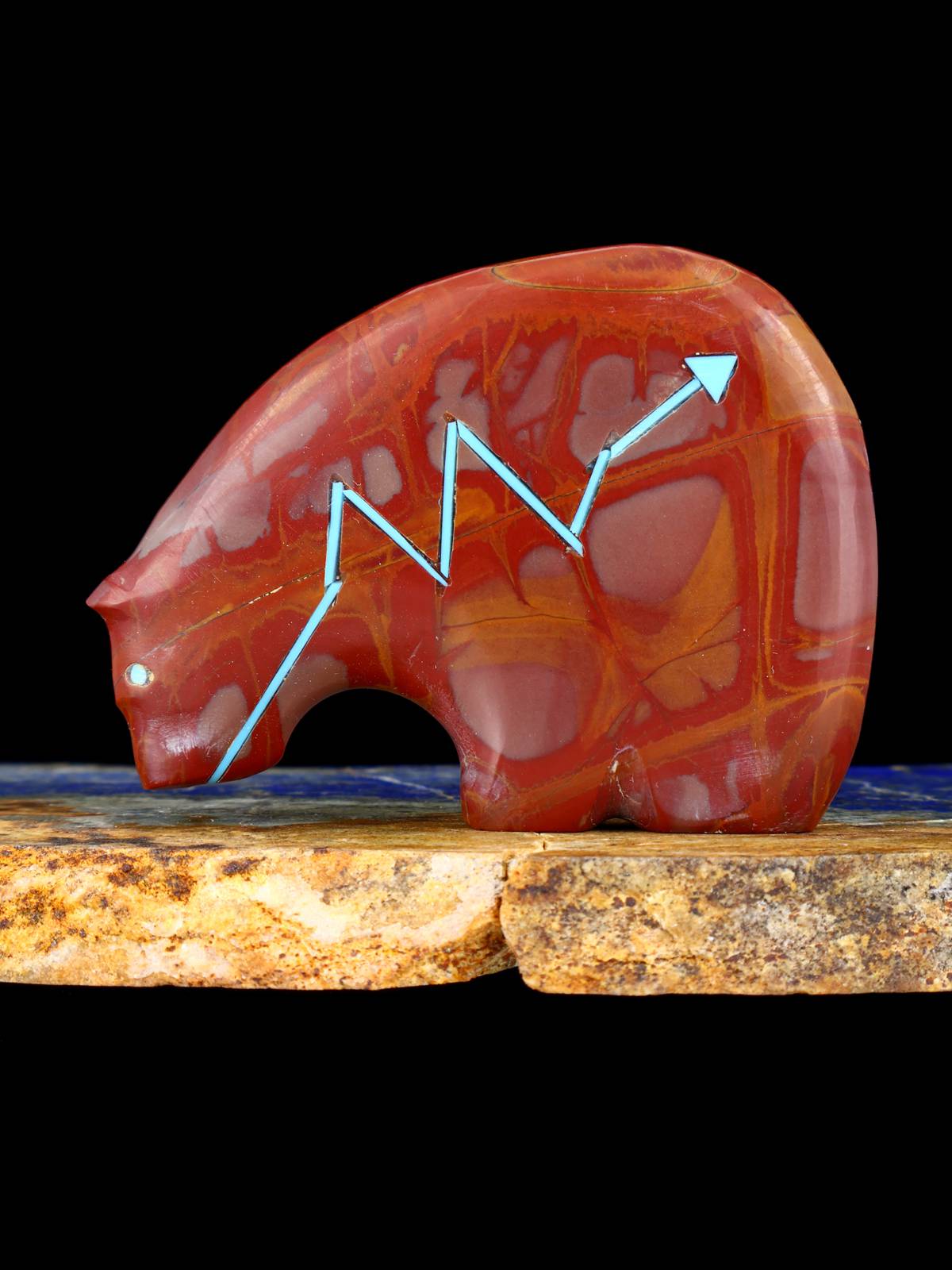 Noreena Jasper Medicine Bear Zuni Fetish
