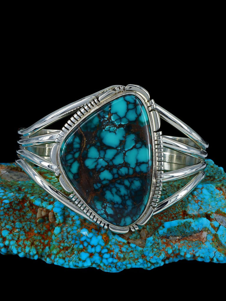 Native American Jewelry Sky Horse Turquoise Cuff Bracelet - PuebloDirect.com