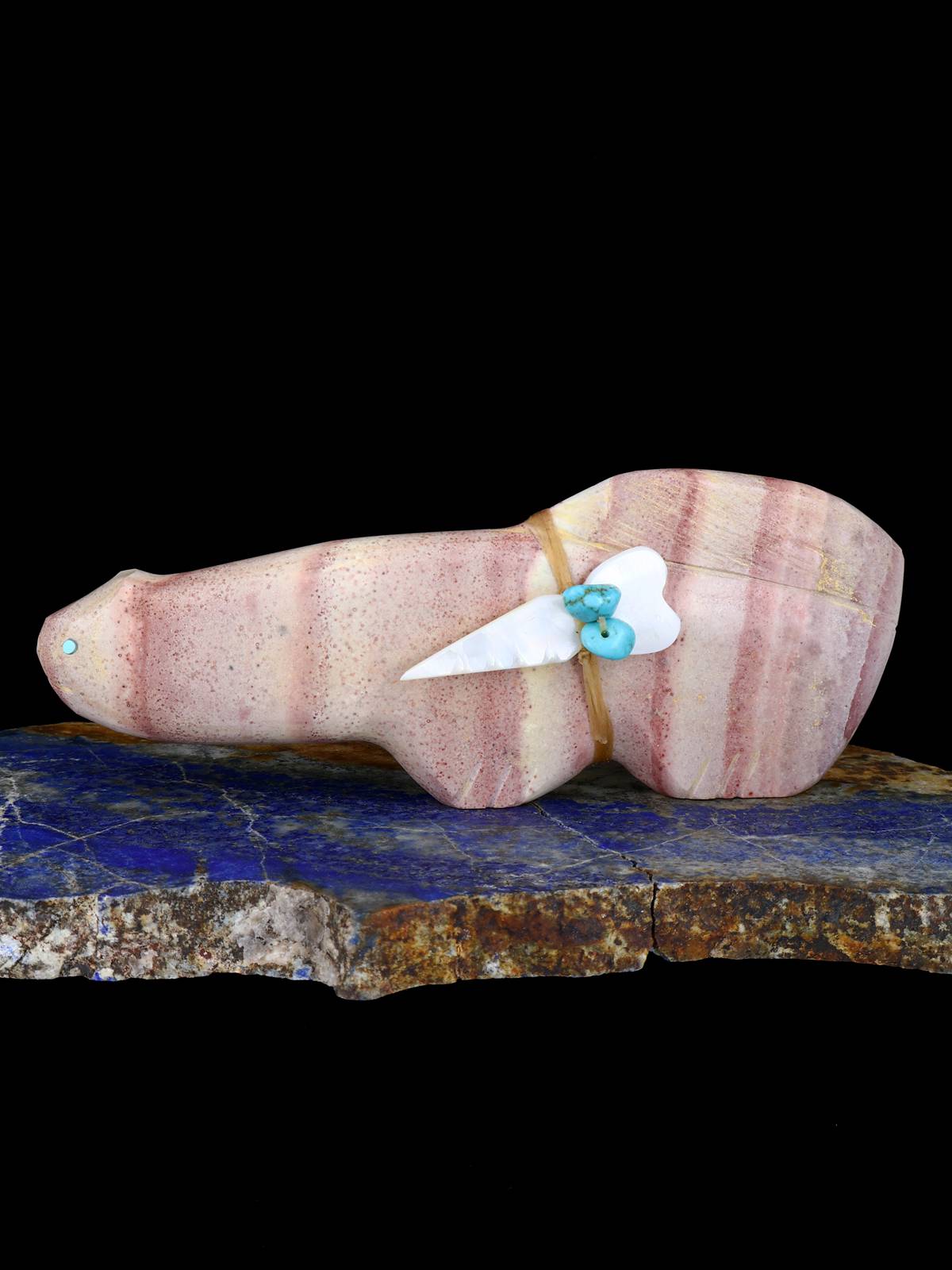 Rhyolite Mountain Lion Zuni Fetish - PuebloDirect.com