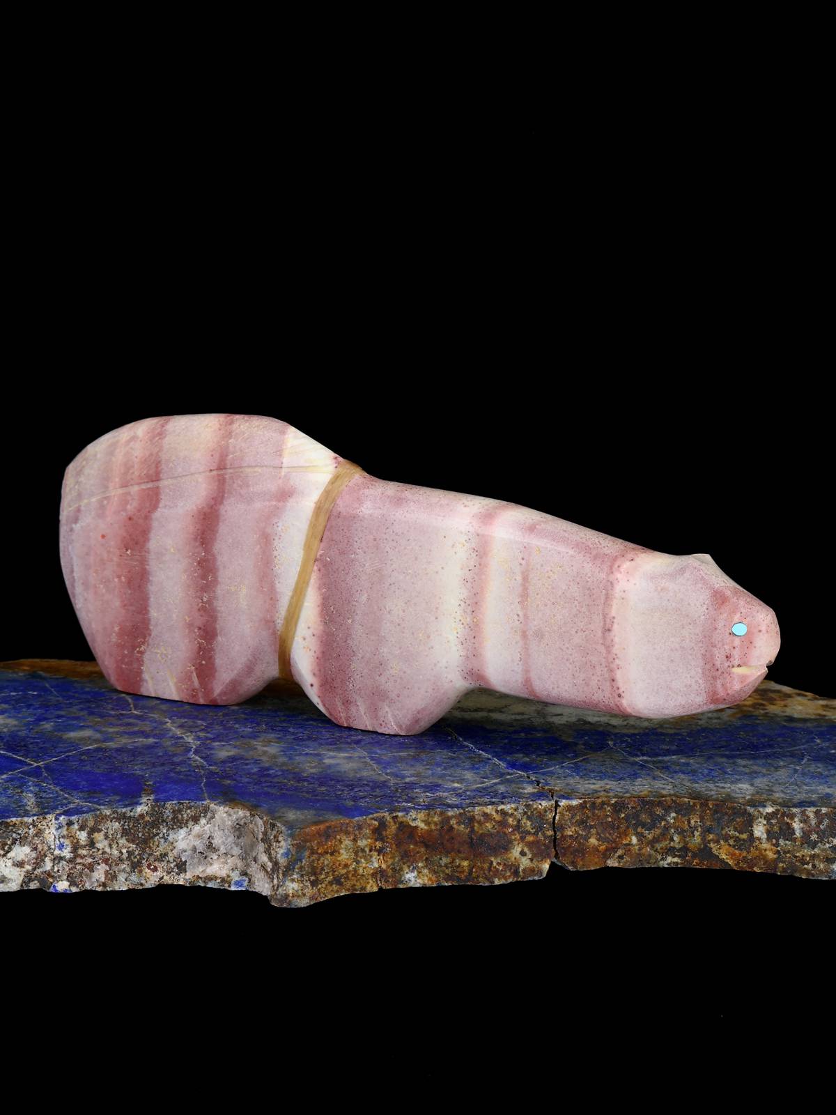 Rhyolite Mountain Lion Zuni Fetish - PuebloDirect.com