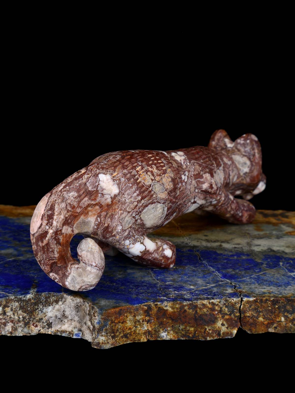 Wild Horse Mountain Lion Zuni Fetish - PuebloDirect.com