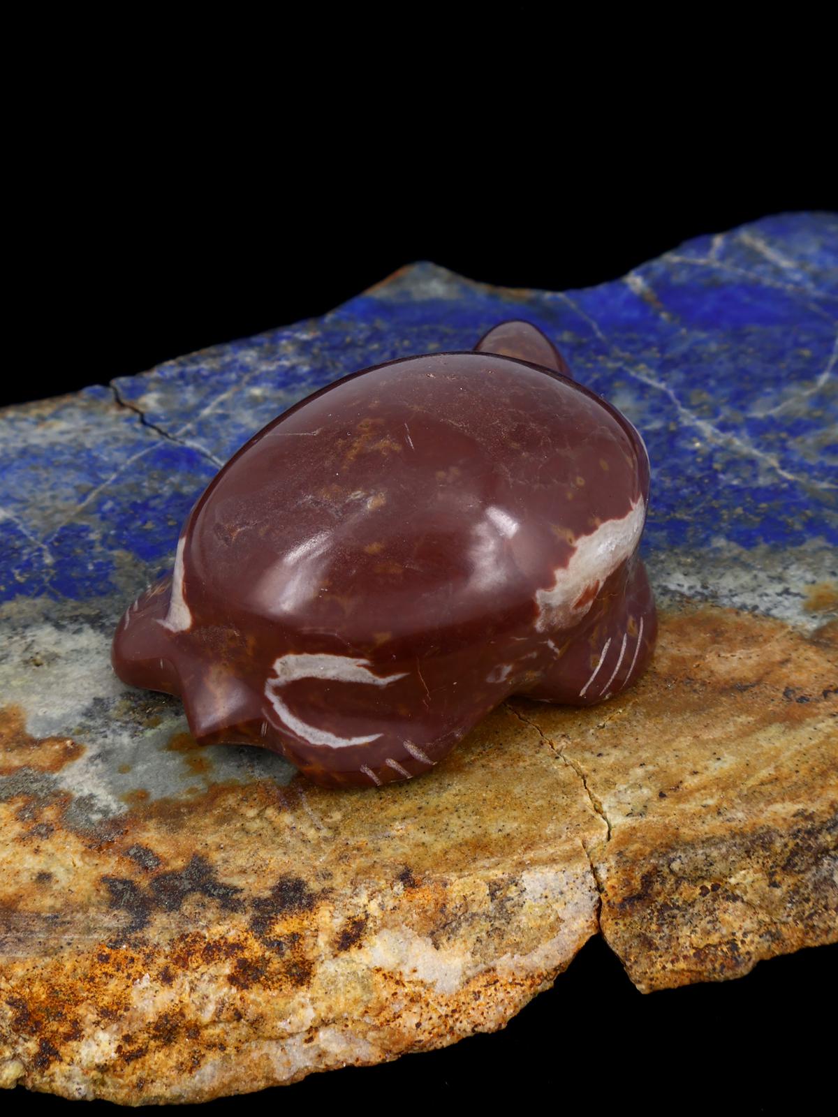 Marble Turtle Zuni Fetish