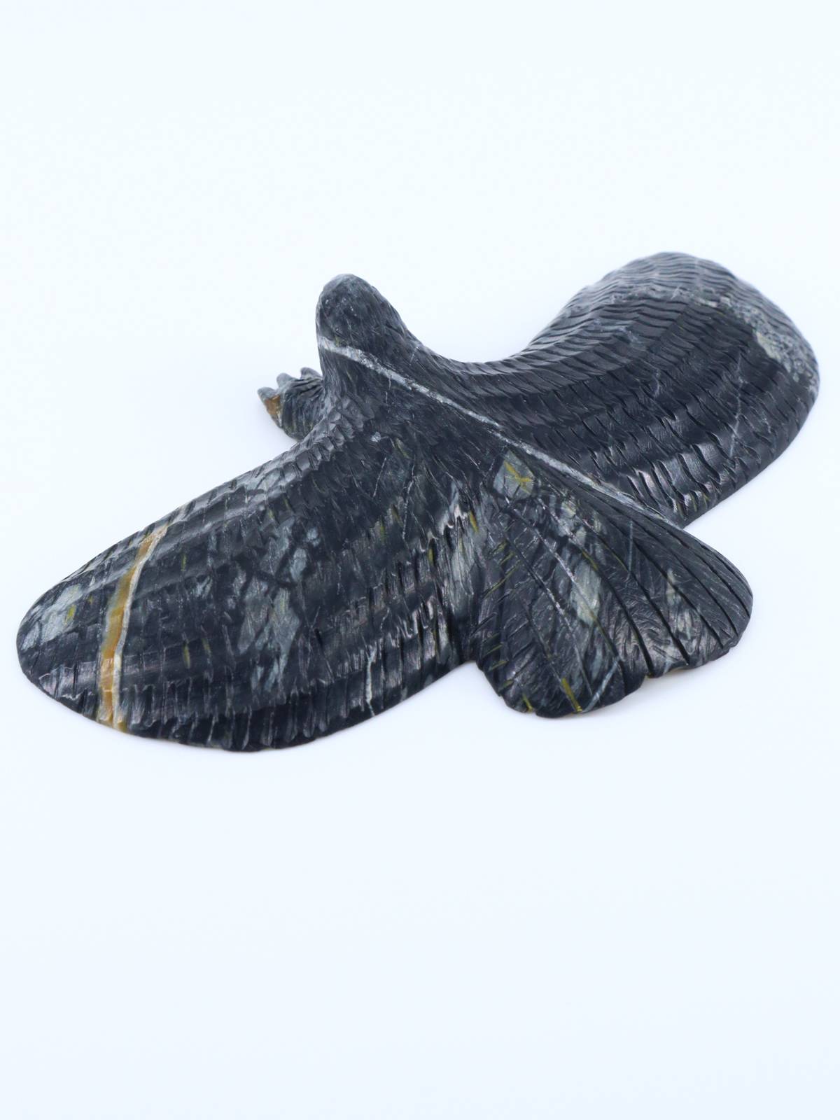 Picasso Marble Eagle Zuni Fetish - PuebloDirect.com