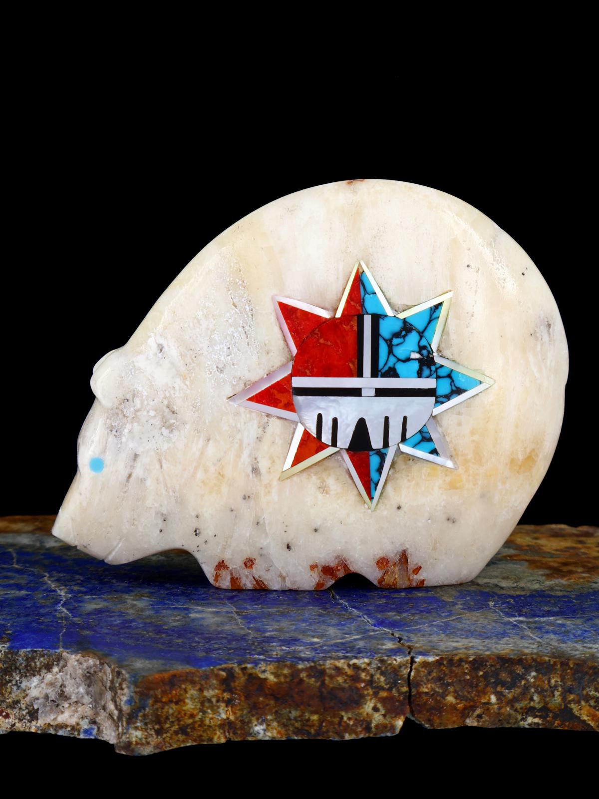 Onyx Bear Zuni Fetish