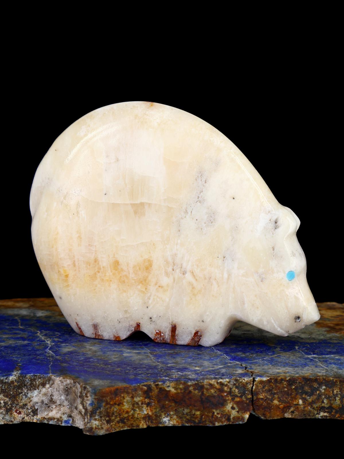 Onyx Bear Zuni Fetish