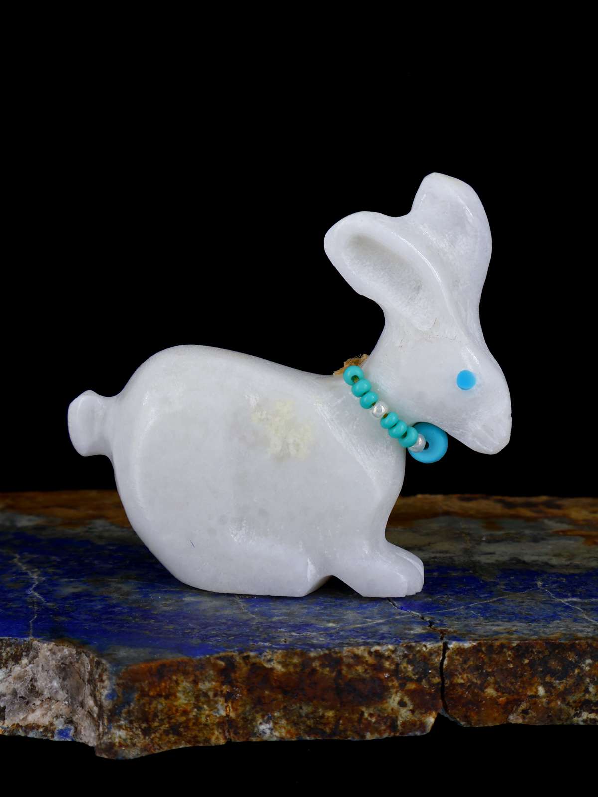 Marble Rabbit Zuni Fetish