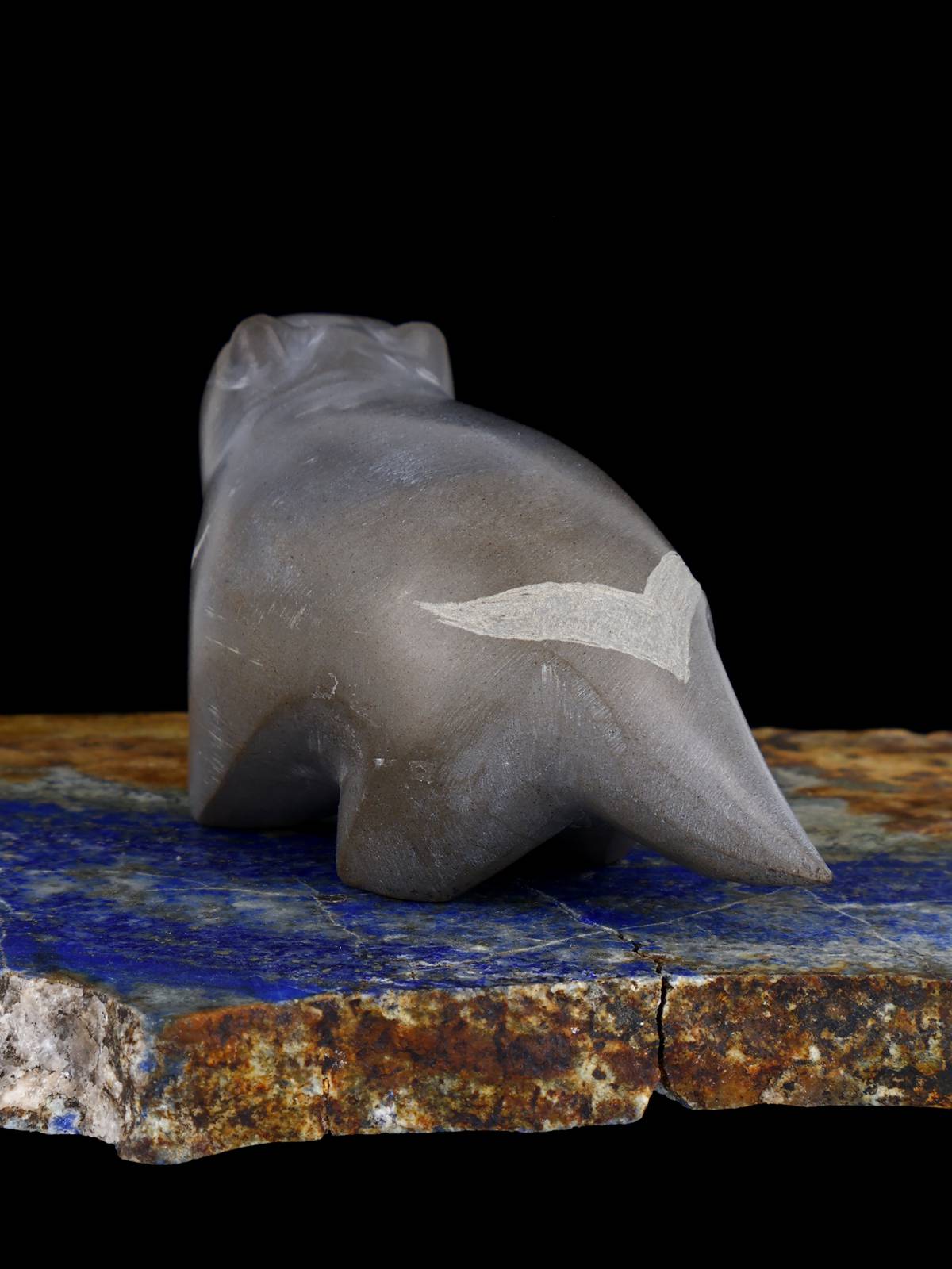 Travertine Coyote Zuni Fetish - PuebloDirect.com