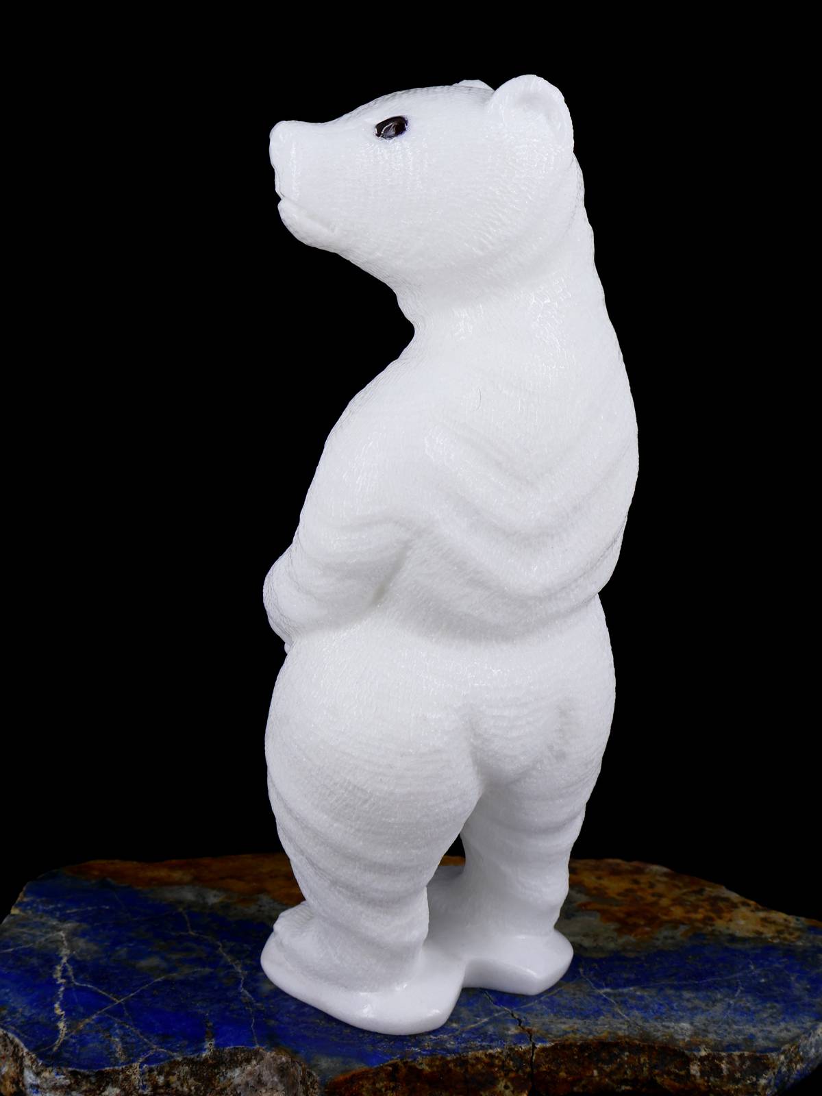 Marble Bear Zuni Fetish - PuebloDirect.com
