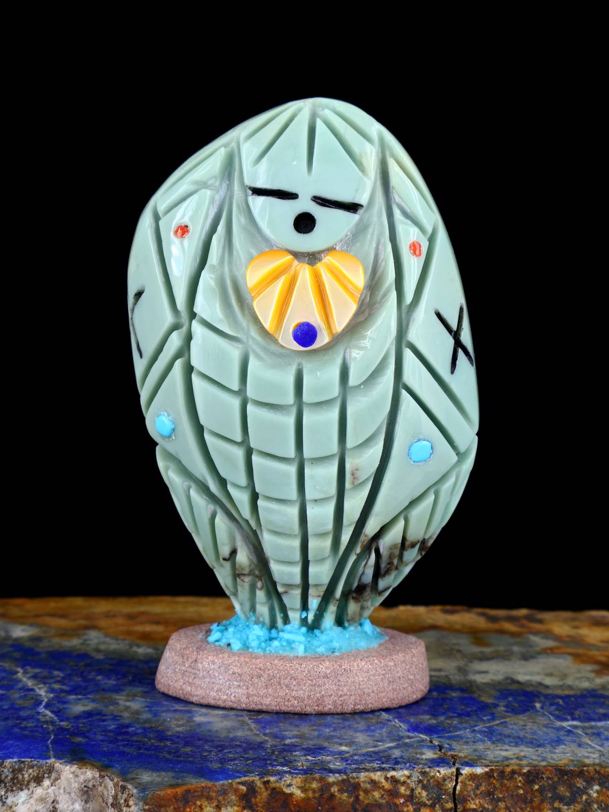 Turquoise Maiden Zuni Fetish - PuebloDirect.com