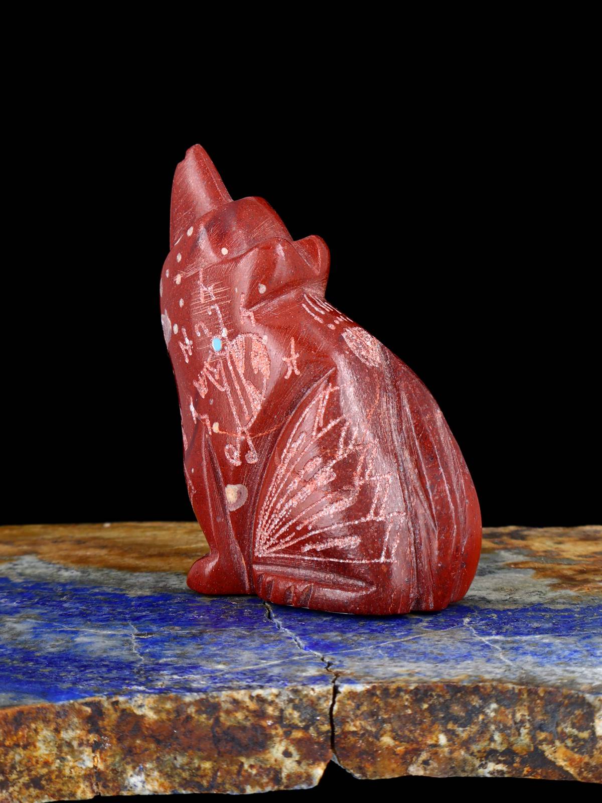 Pipestone Coyote Zuni Fetish - PuebloDirect.com