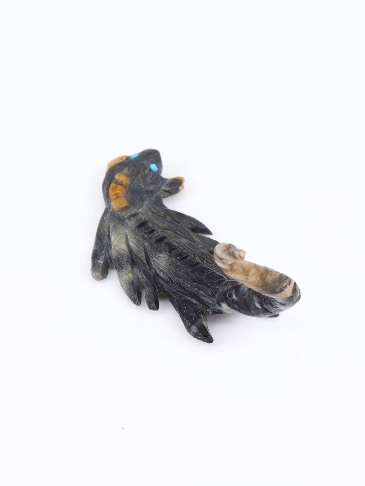 Picasso Marble Scorpion Zuni Fetish - PuebloDirect.com