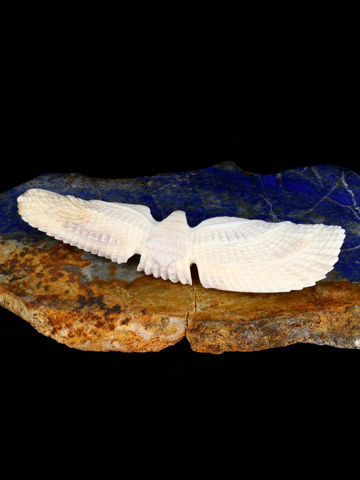 Antler Eagle Zuni Fetish - PuebloDirect.com