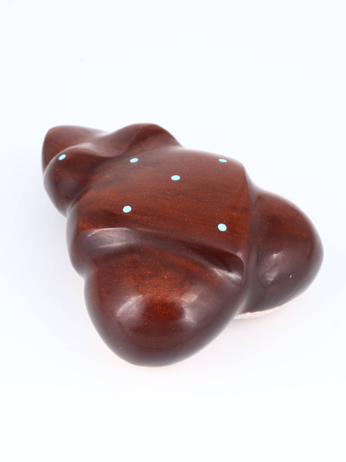 Resin Frog Zuni Fetish - PuebloDirect.com