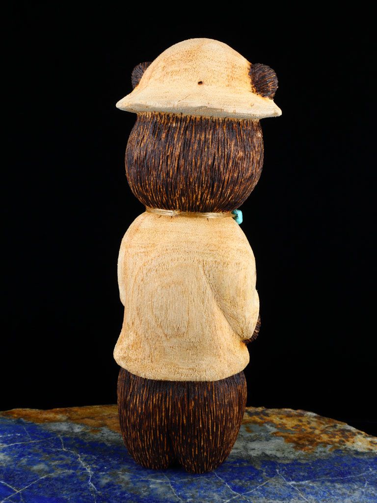 Wooden Bear Zuni Fetish - PuebloDirect.com