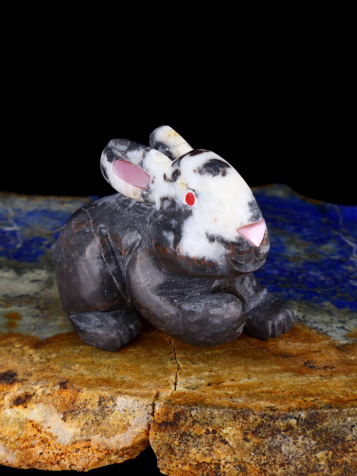 Marble Rabbit Zuni Fetish