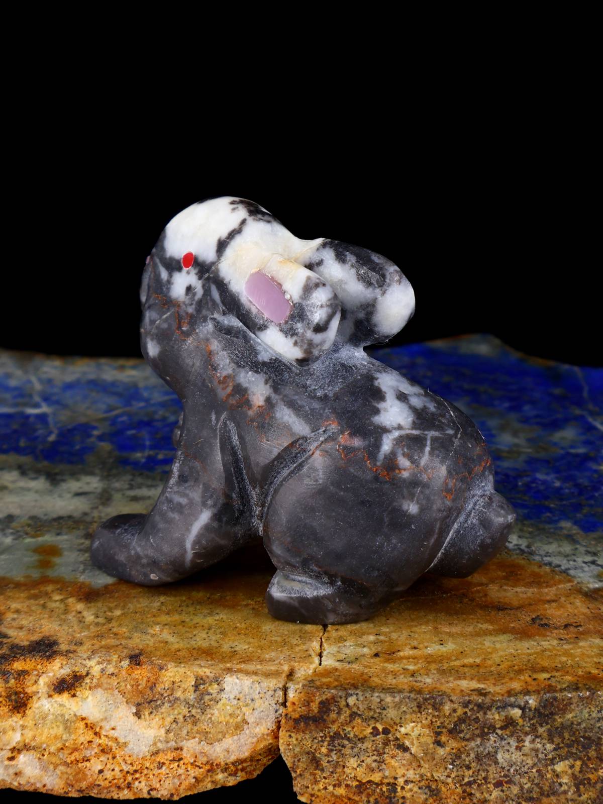 Marble Rabbit Zuni Fetish