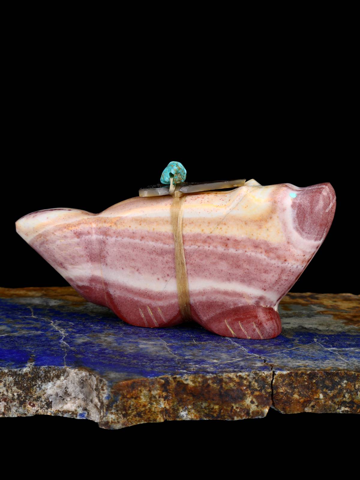 Rhyolite Coyote Zuni Fetish - PuebloDirect.com