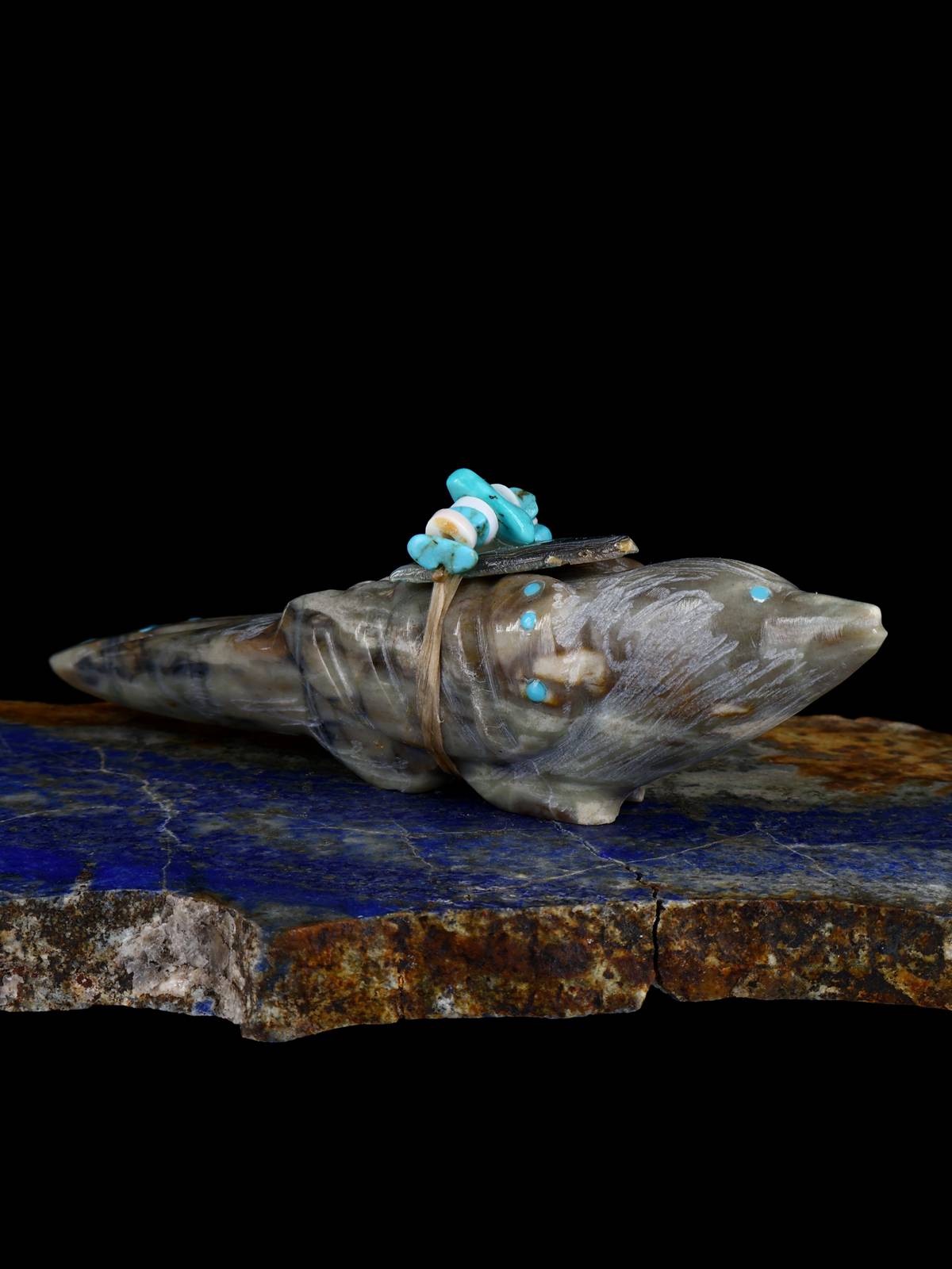 Picasso Marble Eagle Zuni Fetish - PuebloDirect.com