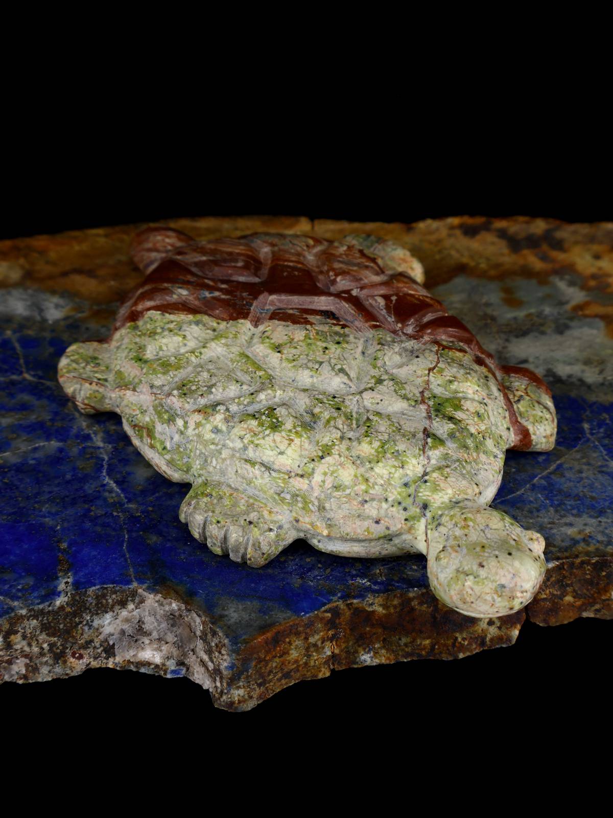 Serpentine Turtle Zuni Fetish - PuebloDirect.com